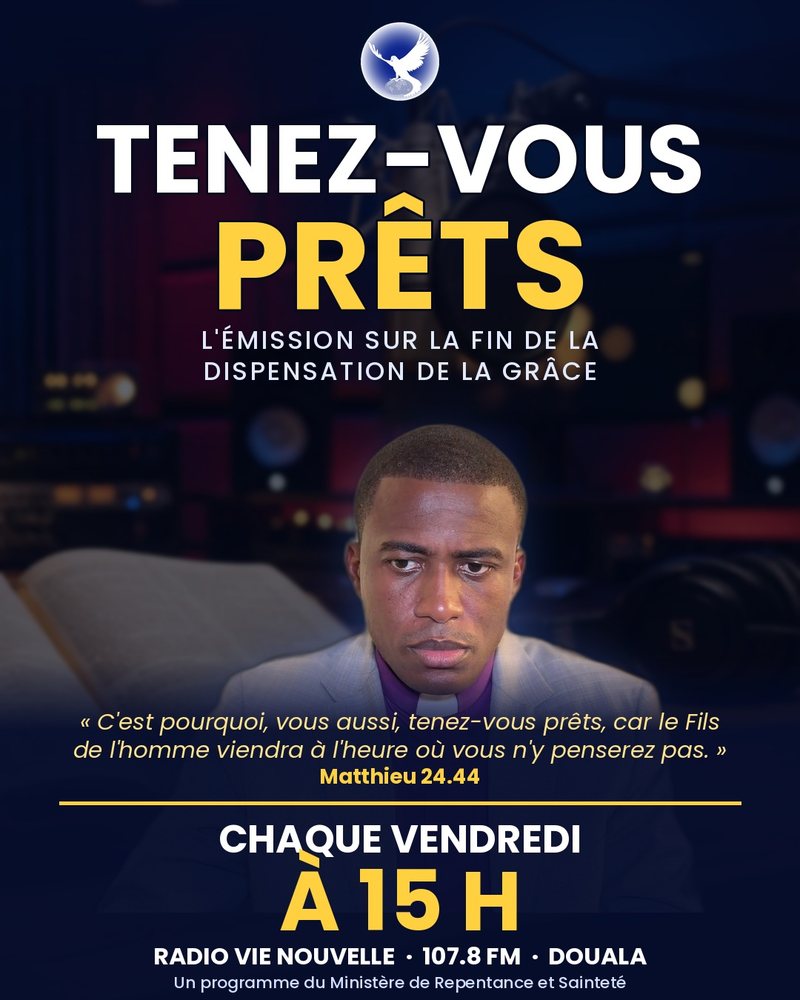 Affiche : Émission « Tenez-vous prêts »