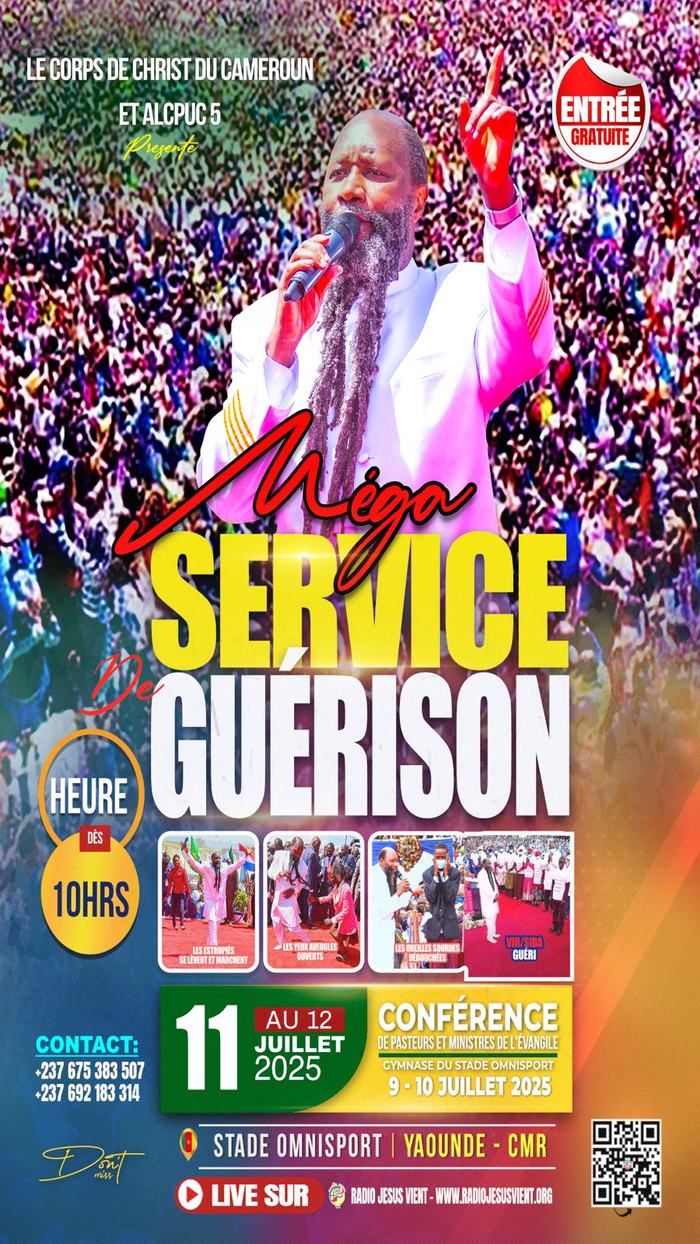Affiche Cameroon Revival 2025